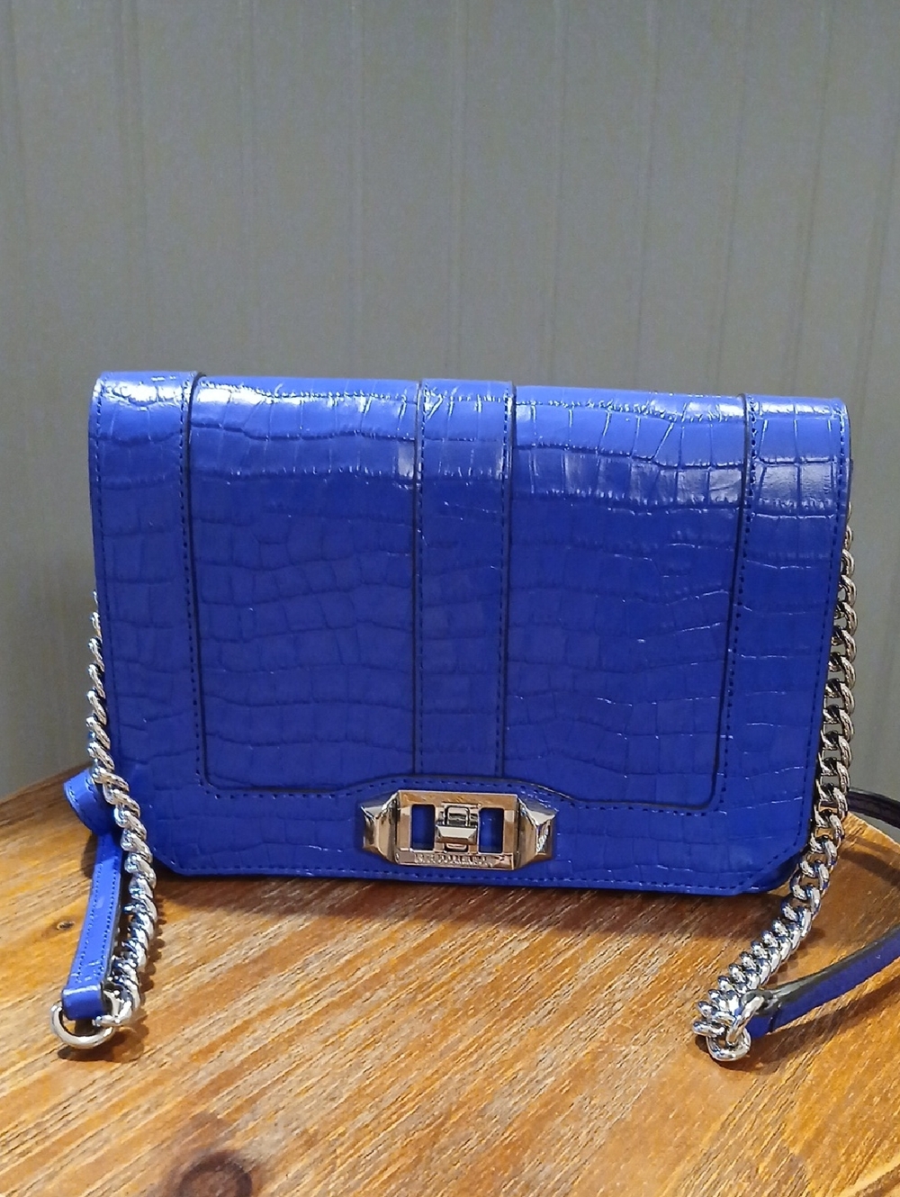 Rebecca Minkoff Cobalt Blue Crossbody  Bag